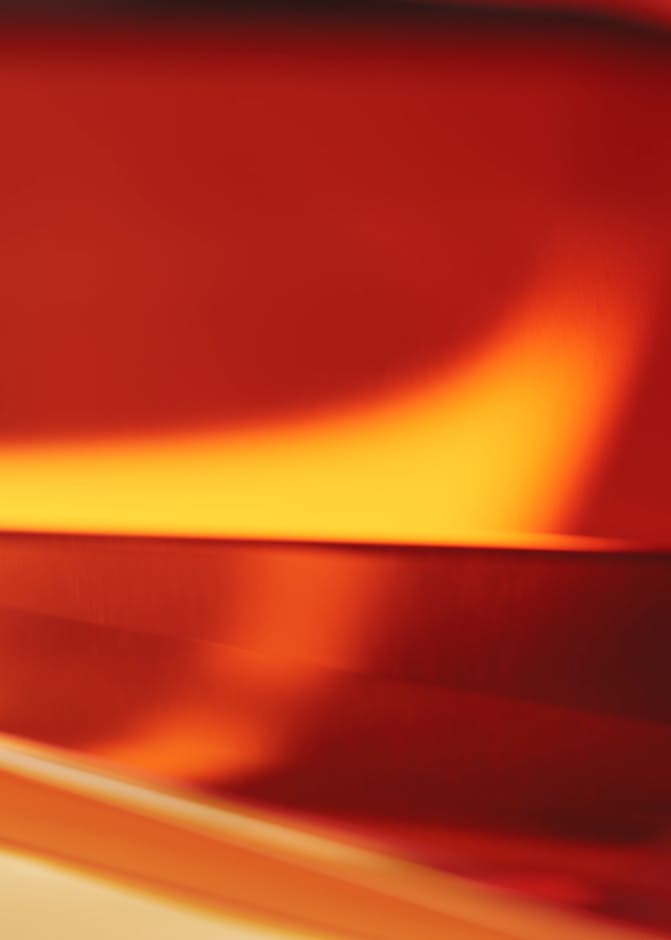 A close-up of a red and yellow background