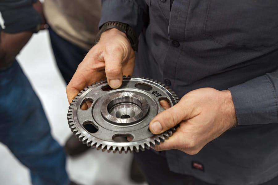 international-truck-parts-close-up-held-in-hand-woodridge-training-center