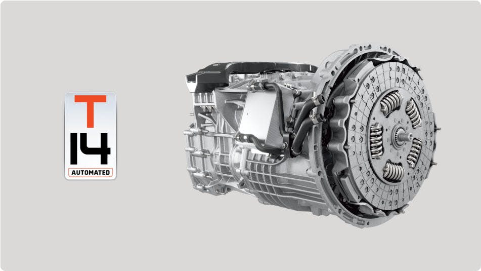 International T14 transmission